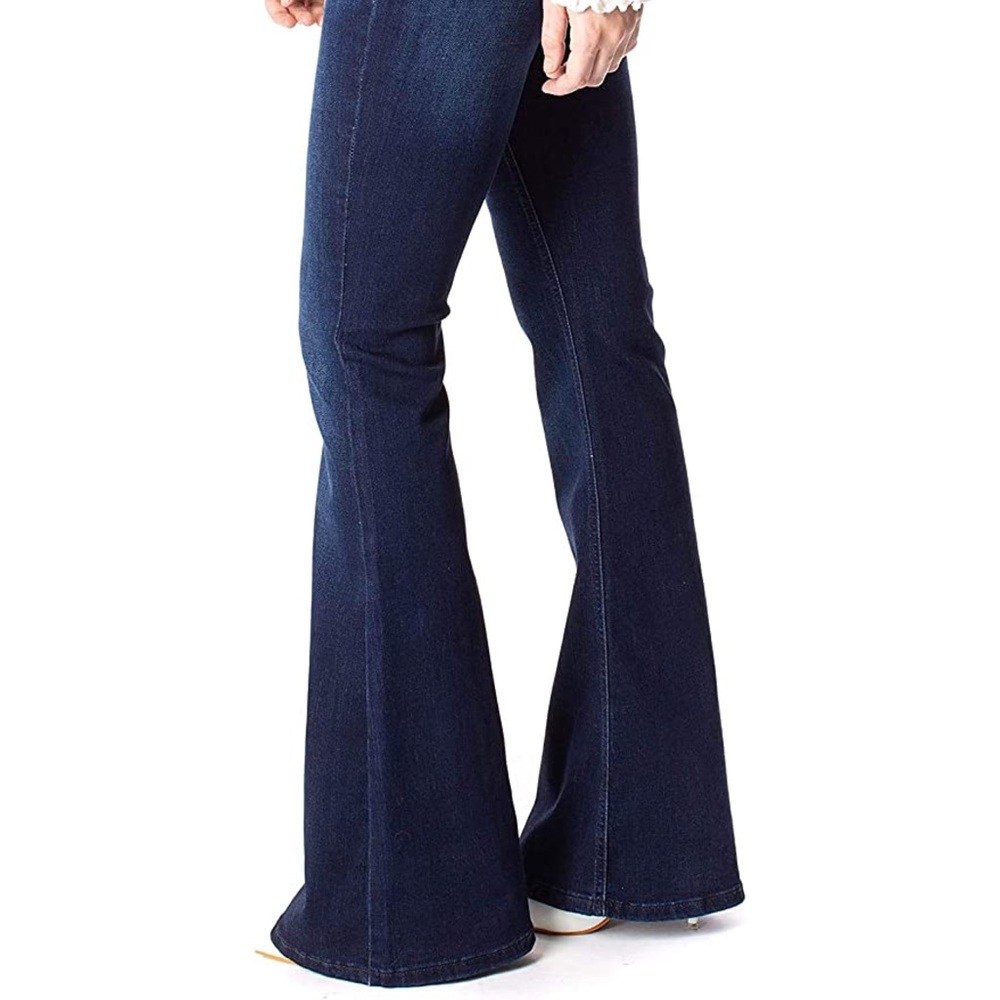 KanCan | Mid-Rise Waist Flare Boot Jeans - Picture 6 of 9